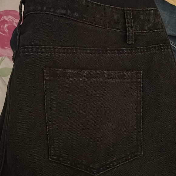 💋 Wide leg Button Fly High Rise Crop Jeans Plus Sizes 16,18 & 20 NWT - Picture 7 of 8